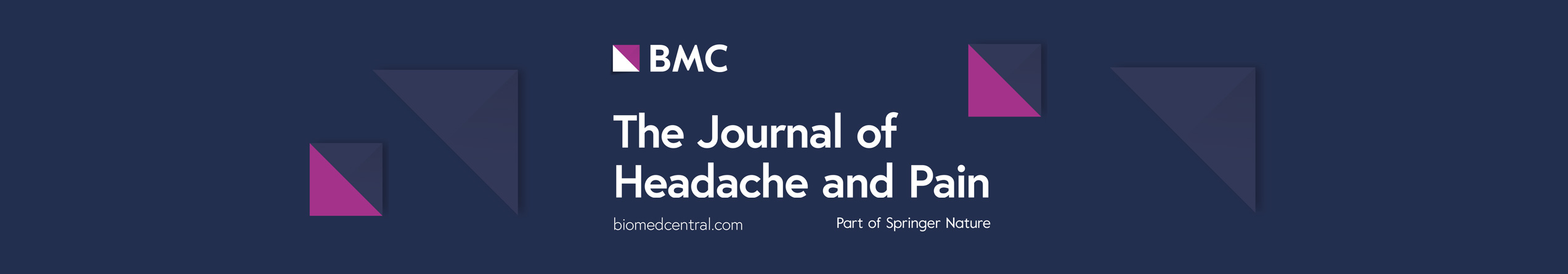 BMC The Journal of Headache and Pain